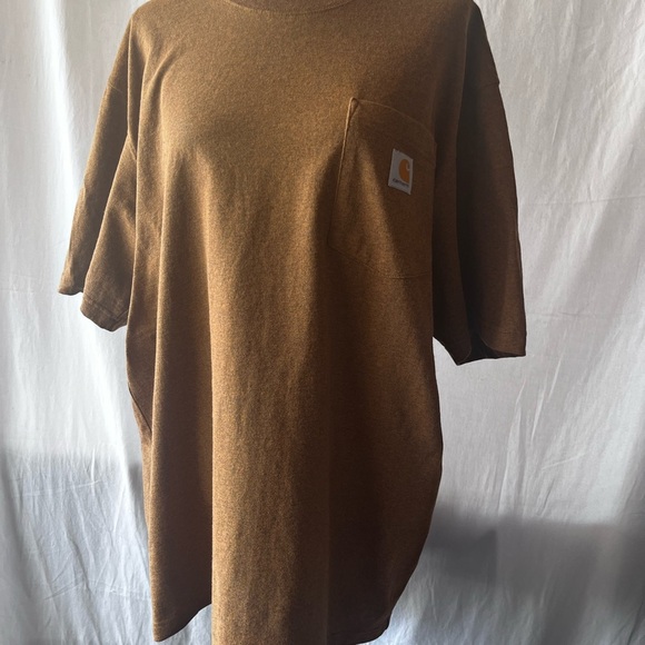 Carhartt Tan Pocket Tee Loose fit - Picture 1 of 8